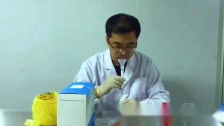 ラボ医療使い捨て遺伝子唾液コレクター唾液 DNA Rna コレクション チューブ人間、ウイルス唾液サンプリング テスト コレクション キット コレクター