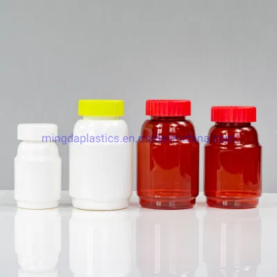 不規則な形状 300 ミリリットルペットカルシウム/カプセル/薬/食品グレードのプラスチック包装ボトル